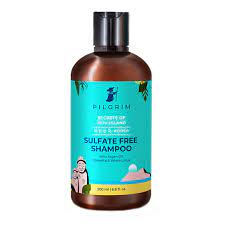 Pilgrim Sulfate Free Shampoo with Argan Oil, Camellia & White Lotus